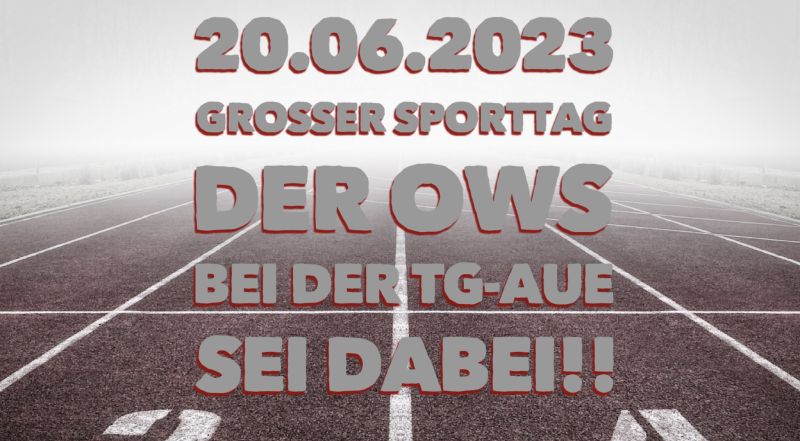 Plakat Sporttag